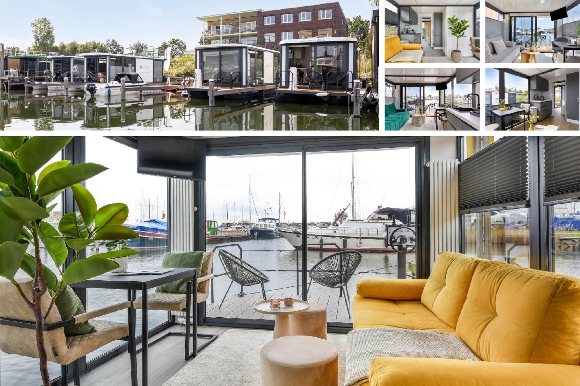 Cosy Tiny Houseboats Near Beach And Restaurants By Weltevreden Experience Zeewolde Esterno foto